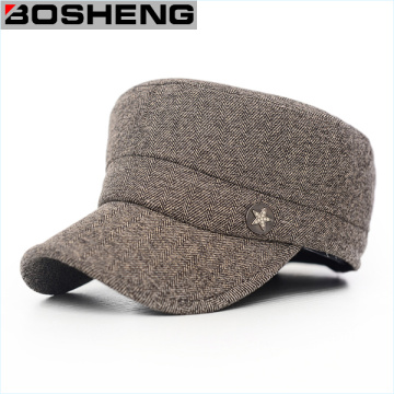Promocionais Moda Inverno 100% chapéu de algodão orgânico Cap